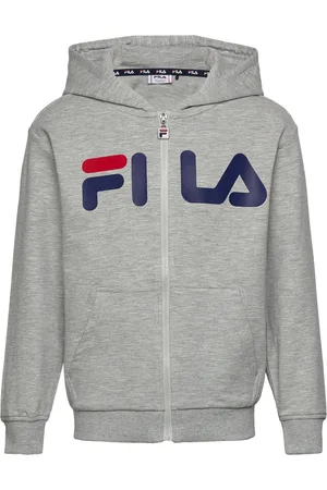Fila Balge Classic Logo Zip Hoody Grey