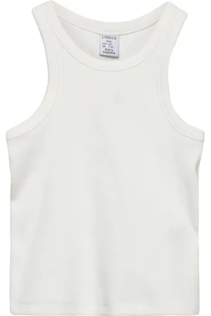 Lindex Tank Top Rib White