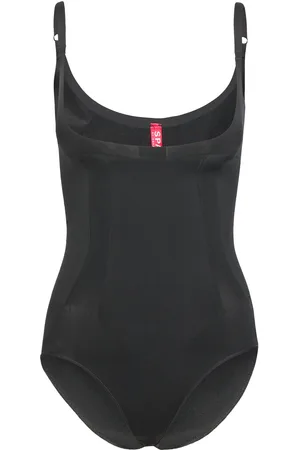 Spanx Oncore Open-Bust Panty Bodysuit Black