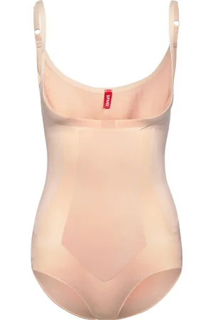 Spanx Oncore Open-Bust Panty Bodysuit Beige
