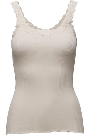 Rosemunde Rwbabette Sl Deep Back Lace Top Cream