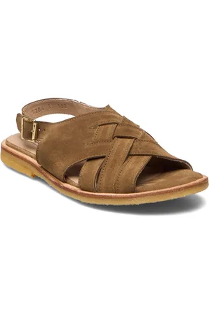 ANGULUS Sandals - Flat - Open Toe - Op Brown