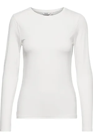 B YOUNG Bypamila Ls Tshirt White