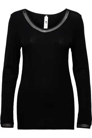 Femilet Juliana T-Shirt Long Sleeve Wool Black