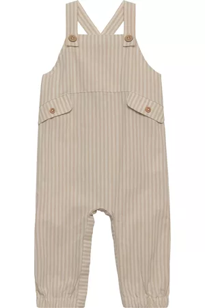 Lil Atelier Mænd Overalls - Nbmdiogo Loose Overall Lil Beige