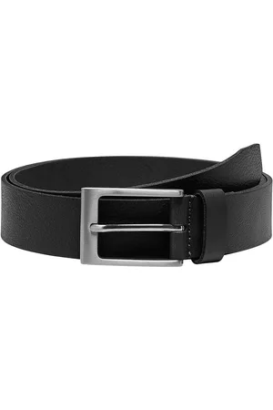 Only & Sons Onsbrad Medium Leather Belt Noos Black