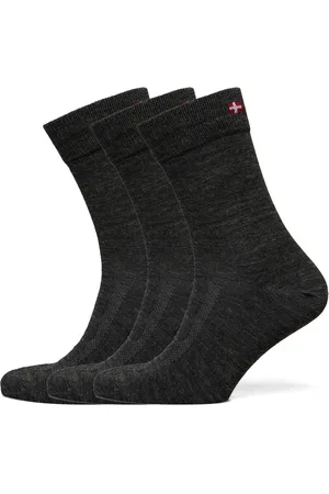 DANISH ENDURANCE Merino Dress Socks 3-Pack Grey