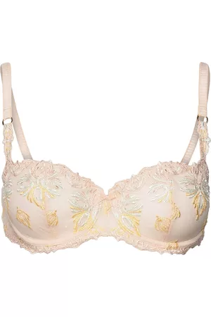 Chantelle Kvinder Balconette BH - Champs Elysées Half-Cup Balcony Bra Cream