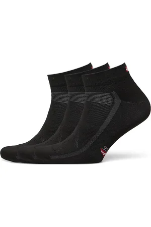 DANISH ENDURANCE Cycling Low-Cut Socks 3-Pack Black