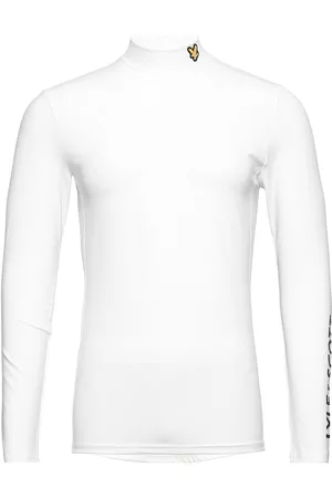 Lyle & Scott Mænd Træning t-shirts - Tech Baselayer White
