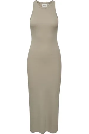Gestuz Drewgz Sl Long Dress Noos Cream