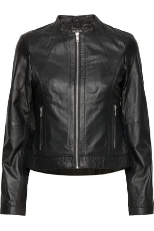 Jofama Ariel Classic Leather Jacket Black