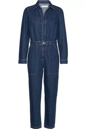 MANGO Kvinder Overalls - Overall Carmela Blue