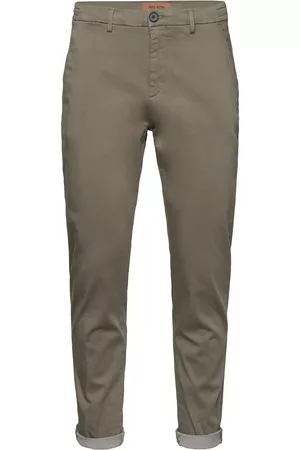 MOS MOSH Gallery Mænd Khaki bukser - Hunt Soft String Pant Khaki