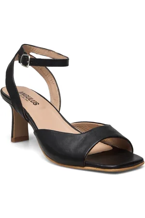 ANGULUS Sandals - Block Heels Black