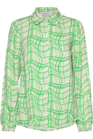 Modstrom Carsenmd Print Shirt Green