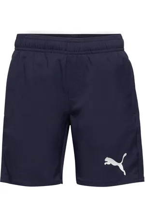 PUMA Boys Mid Shorts 1P Navy
