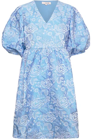 A-View Lotusina Dress Blue