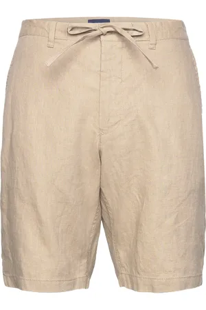 GANT Relaxed Linen Ds Shorts Cream