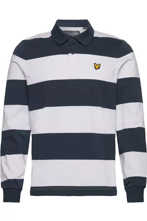 Lyle & Scott Mænd Træning t-shirts - Golf Rugby Shirt Patterned
