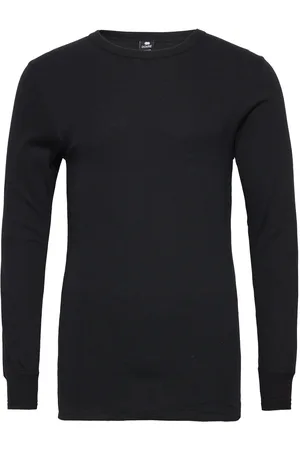 Dovre T-Shirts 1/1 Ærme Organi Black