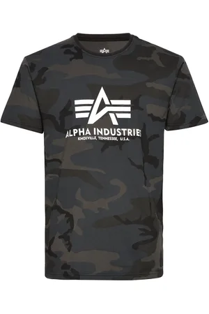 Alpha Industries Basic T-Shirt Camo Black