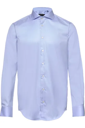 BOSWEEL SHIRTS EST. 1937 Slim Fit Mens Shirt Blue