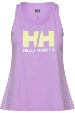 Helly Hansen Kvinder Tanktoppe - W Hh Logo Singlet Purple