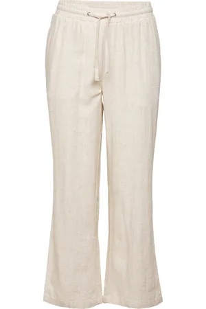 Grunt Grcamille Linen Pants Beige