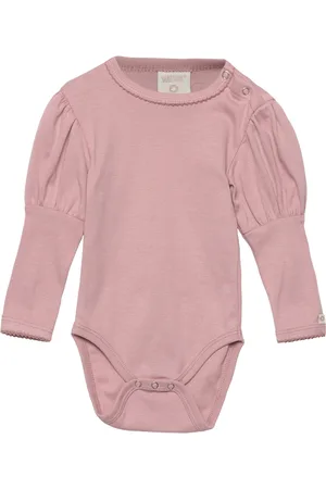 Smallstuff Body Ls W. Puff, Powder Pink