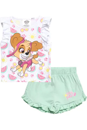 Paw Patrol Tshirt & Short Patterned