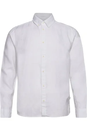Les Deux Kristian Linen B.d. Shirt White
