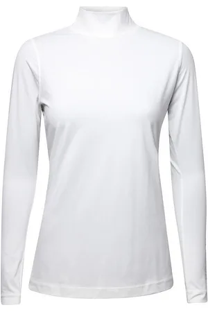 Backtee Ladies First Skin Turtle Neck White
