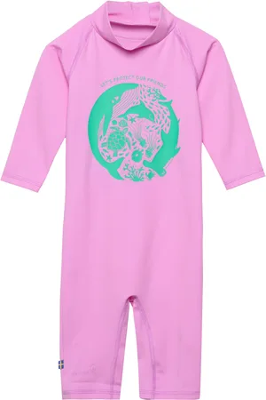 Isbjorn Of Sweden Dolphine Sun Jumpsuit Bubblegum 74/80 Pink