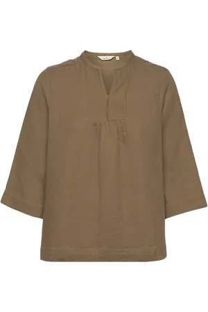 Basicapparel Poppy Short Tunique Gots Khaki