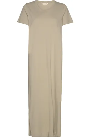 Basicapparel Rebekka Dress Gots Beige
