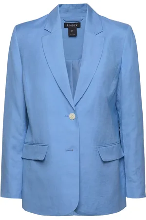 Lindex Blazer Stella Blazer Linen Blue