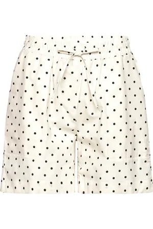 Basicapparel Vicki Shorts Dot Gots White