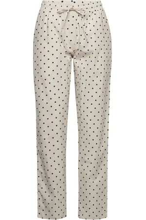Basicapparel Harriet Pants Dot Gots Beige