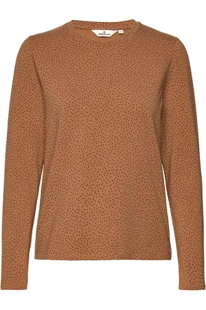 Basicapparel Elba Ls Tee Gots Brown