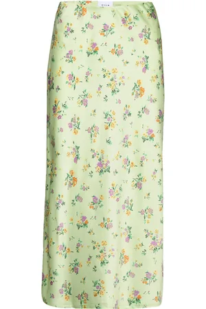 VILA Vilouis Midi Skirt Green