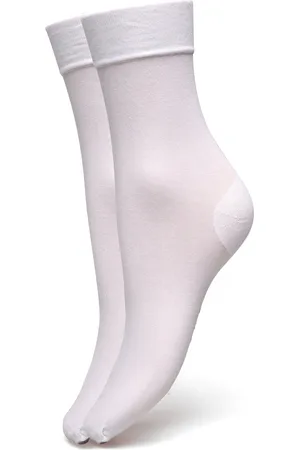 Swedish Stockings 2-Pack Thea Cotton Socks White