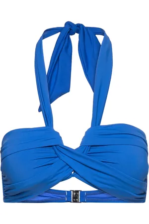 Seafolly S.collective Halter Bandeau Blue