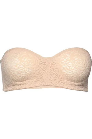 Wacoal Halo Lace Strapless Bra Beige