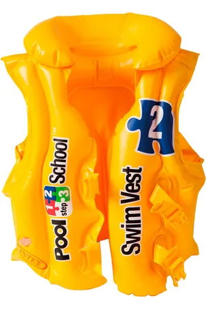Intex Deluxe Swim Vest Pool School Yellow