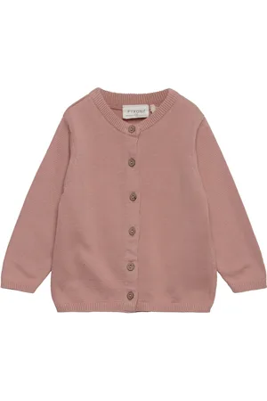 FIXONI Knitted Cardigan Pink