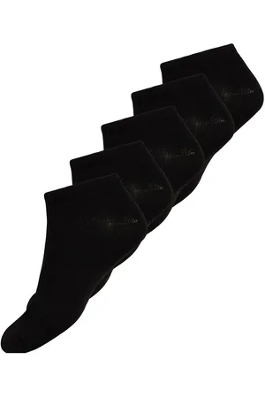 URBAN QUEST 5-Pack Men Bamboo Footie Black