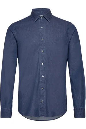 Michael Kors Real Indigo Slim Shirt Blue