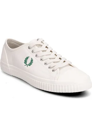 Fred Perry Hughes Low Canvas White