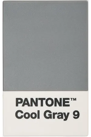 Pantone Pant Creditcard Holder In Matte And Giftbox PANT Grey